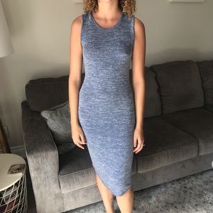 Aritizia Wilfred Free BRUNI Dress Heather Blue